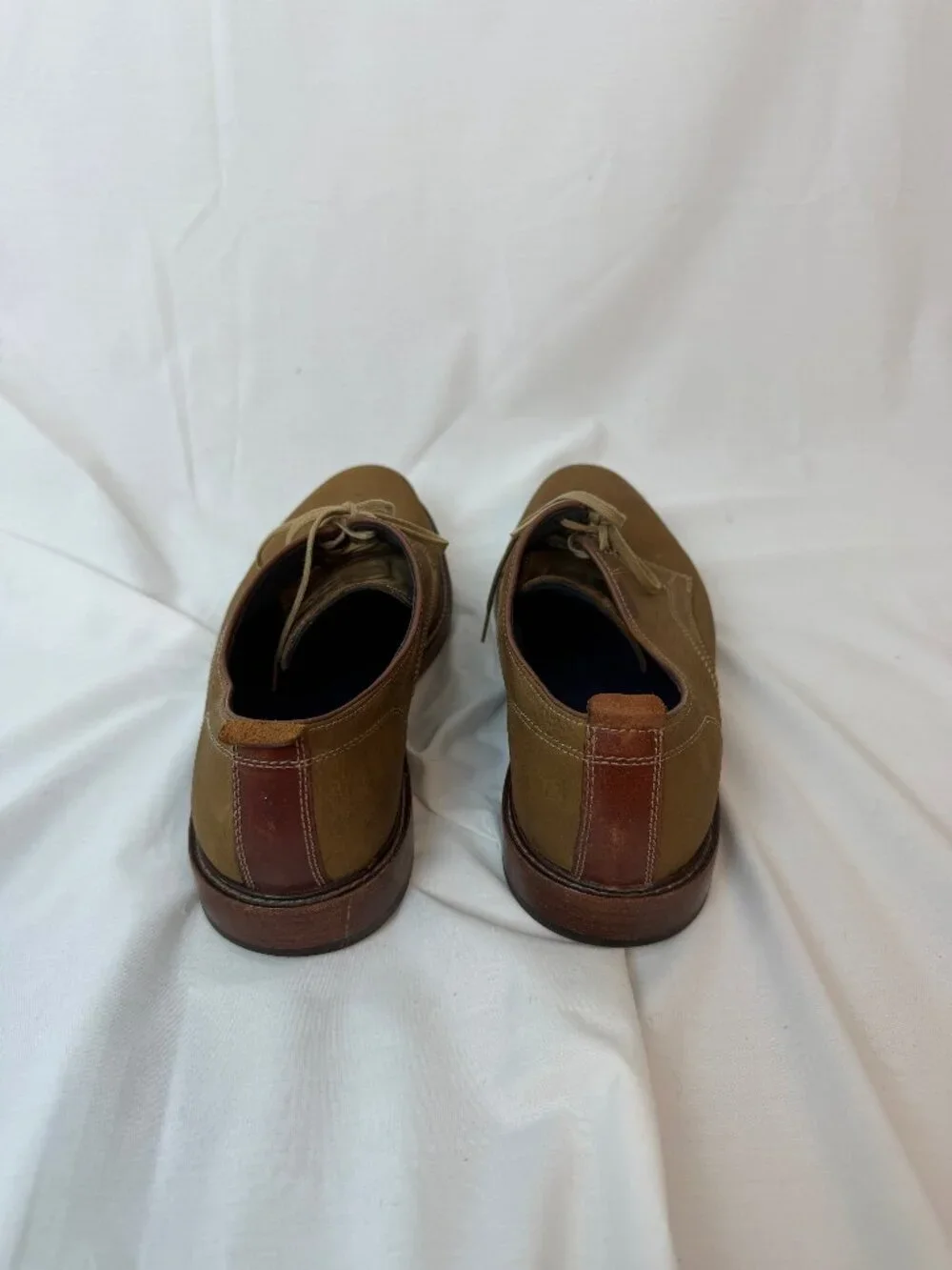 Cole Haan Brown Suede Derby Shoe